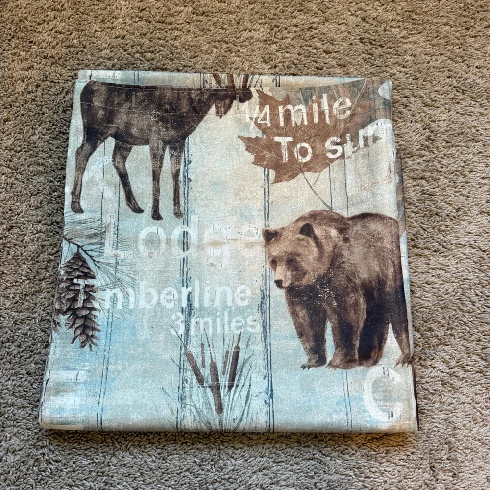 Lodge Shower Curtain